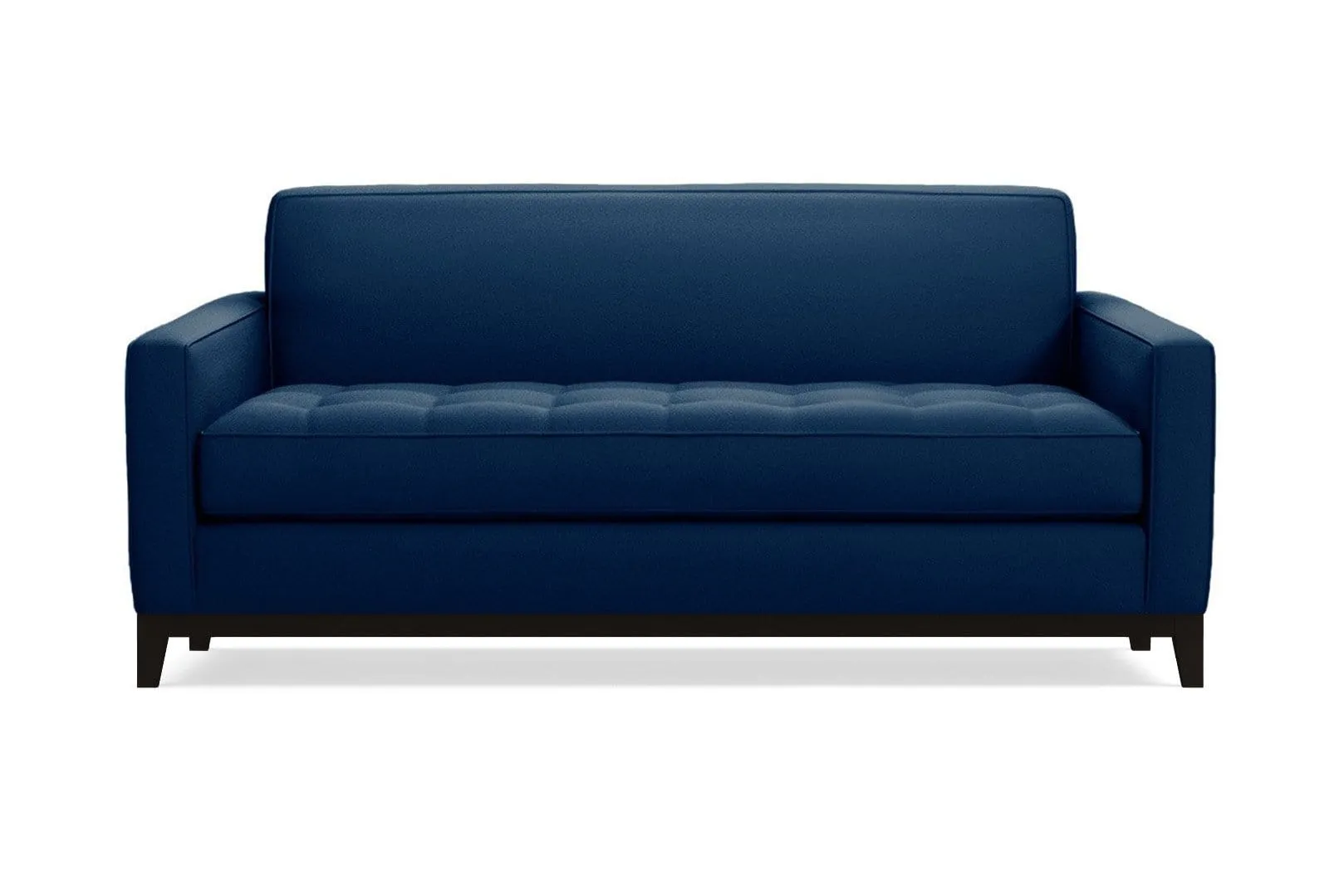 Monroe Drive Twin Size Sleeper Sofa :: Leg Finish: Espresso / Sleeper Option: Deluxe Innerspring Mattress