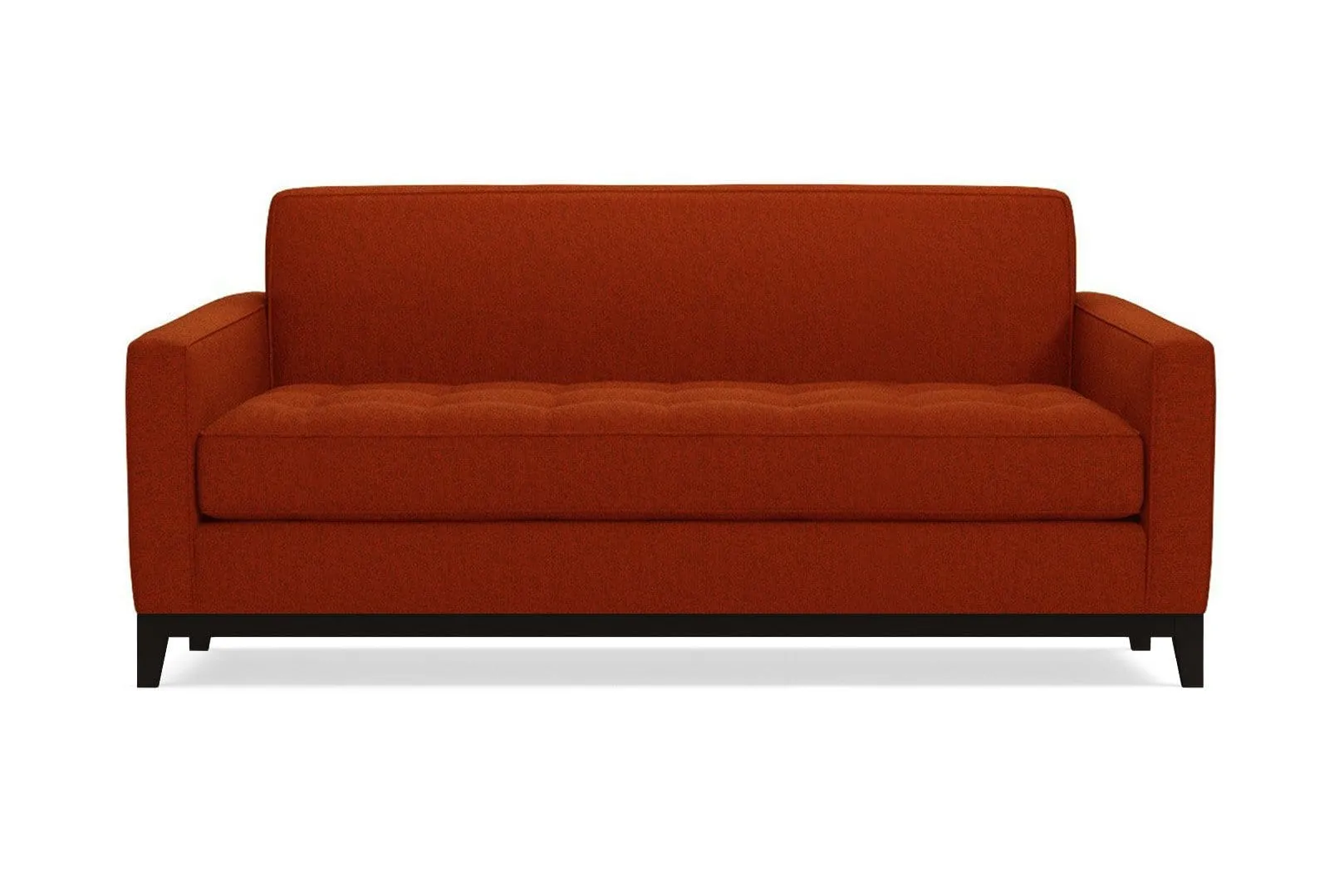 Monroe Drive Twin Size Sleeper Sofa :: Leg Finish: Espresso / Sleeper Option: Deluxe Innerspring Mattress