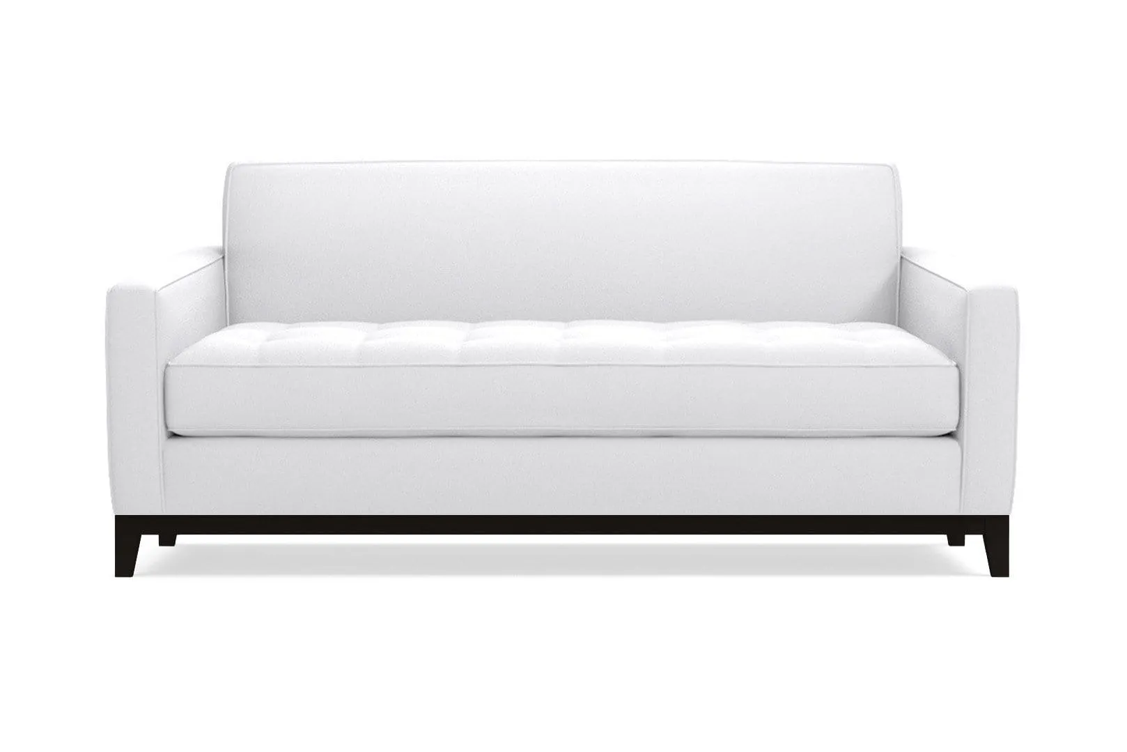 Monroe Drive Twin Size Sleeper Sofa :: Leg Finish: Espresso / Sleeper Option: Deluxe Innerspring Mattress