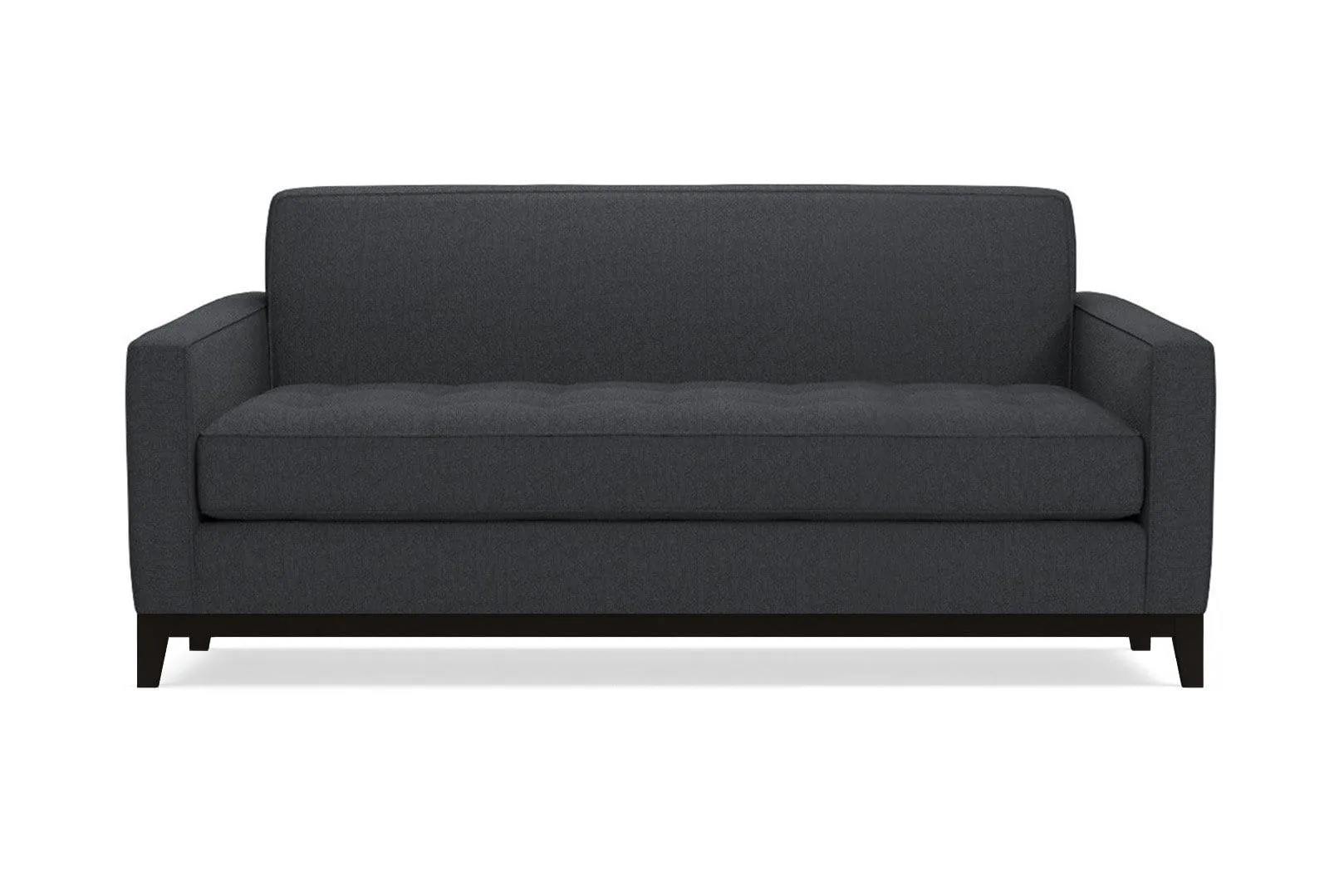 Monroe Drive Twin Size Sleeper Sofa :: Leg Finish: Espresso / Sleeper Option: Deluxe Innerspring Mattress