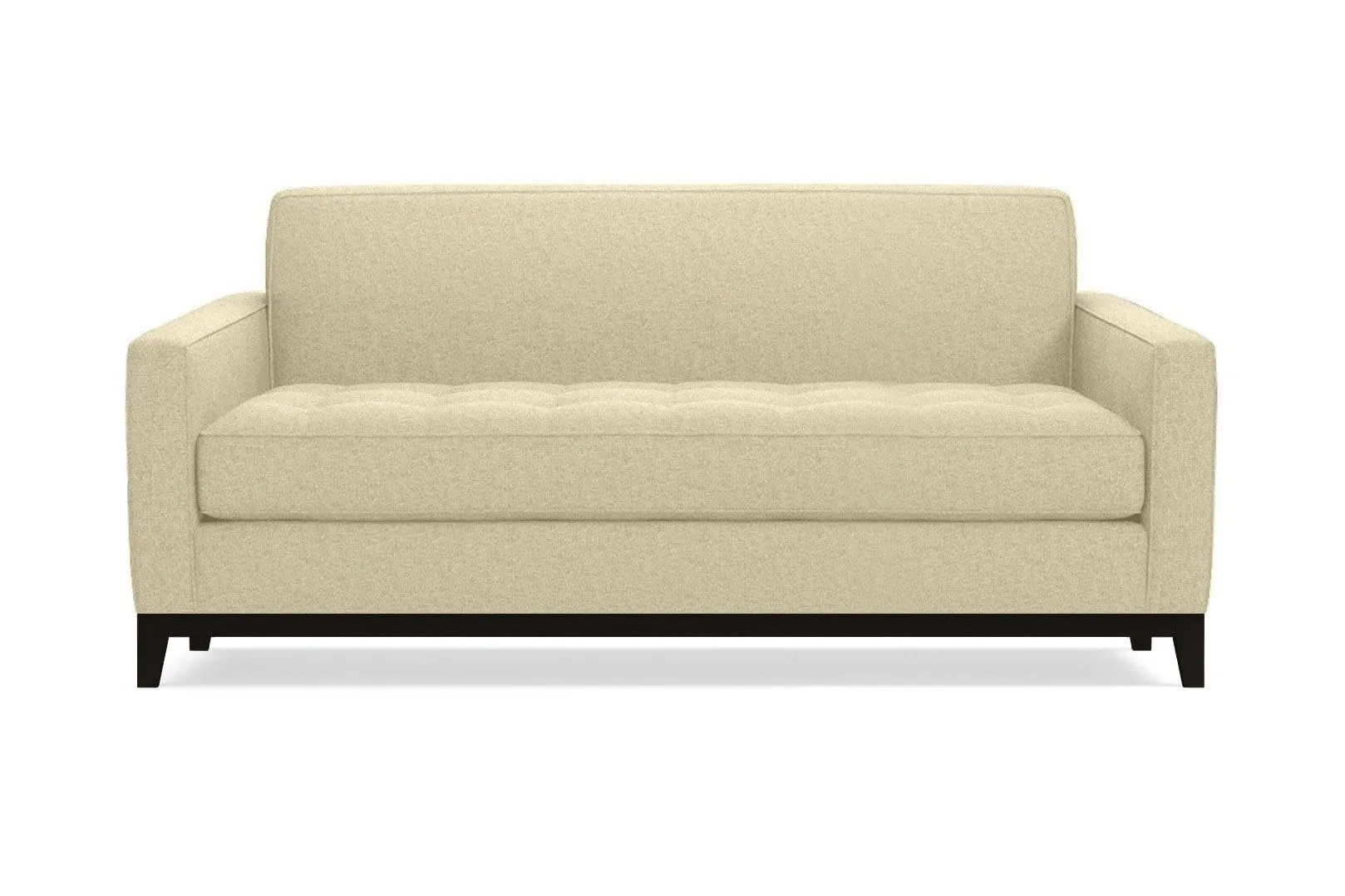 Monroe Drive Twin Size Sleeper Sofa :: Leg Finish: Espresso / Sleeper Option: Deluxe Innerspring Mattress