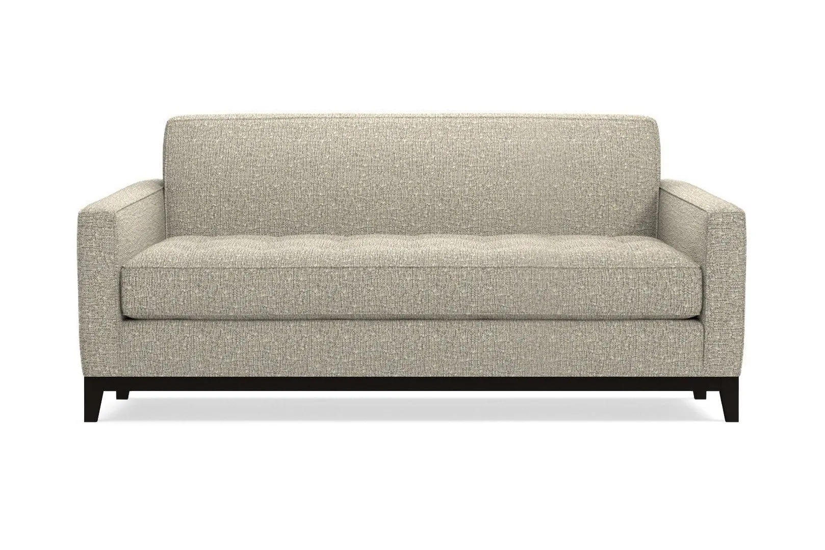 Monroe Drive Twin Size Sleeper Sofa :: Leg Finish: Espresso / Sleeper Option: Deluxe Innerspring Mattress