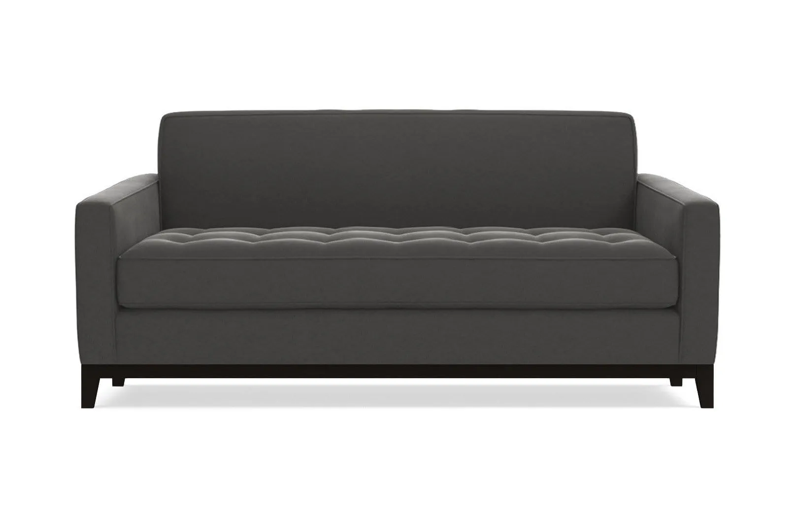 Monroe Drive Twin Size Sleeper Sofa :: Leg Finish: Espresso / Sleeper Option: Deluxe Innerspring Mattress