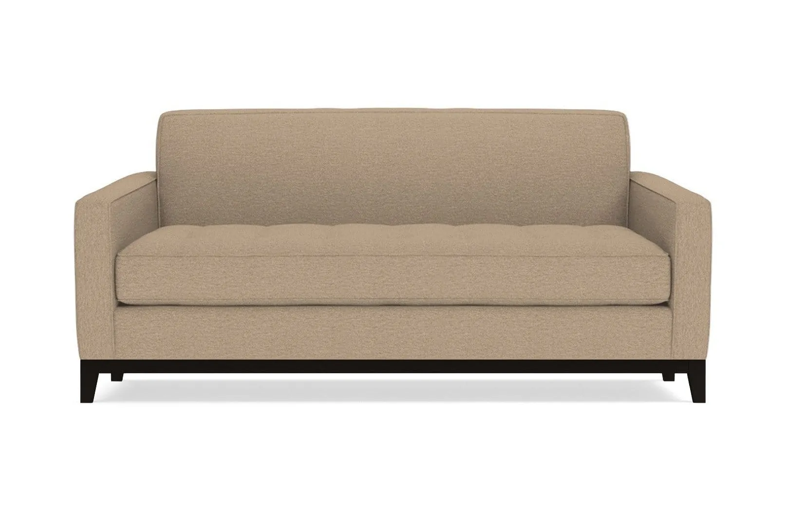 Monroe Drive Twin Size Sleeper Sofa :: Leg Finish: Espresso / Sleeper Option: Deluxe Innerspring Mattress