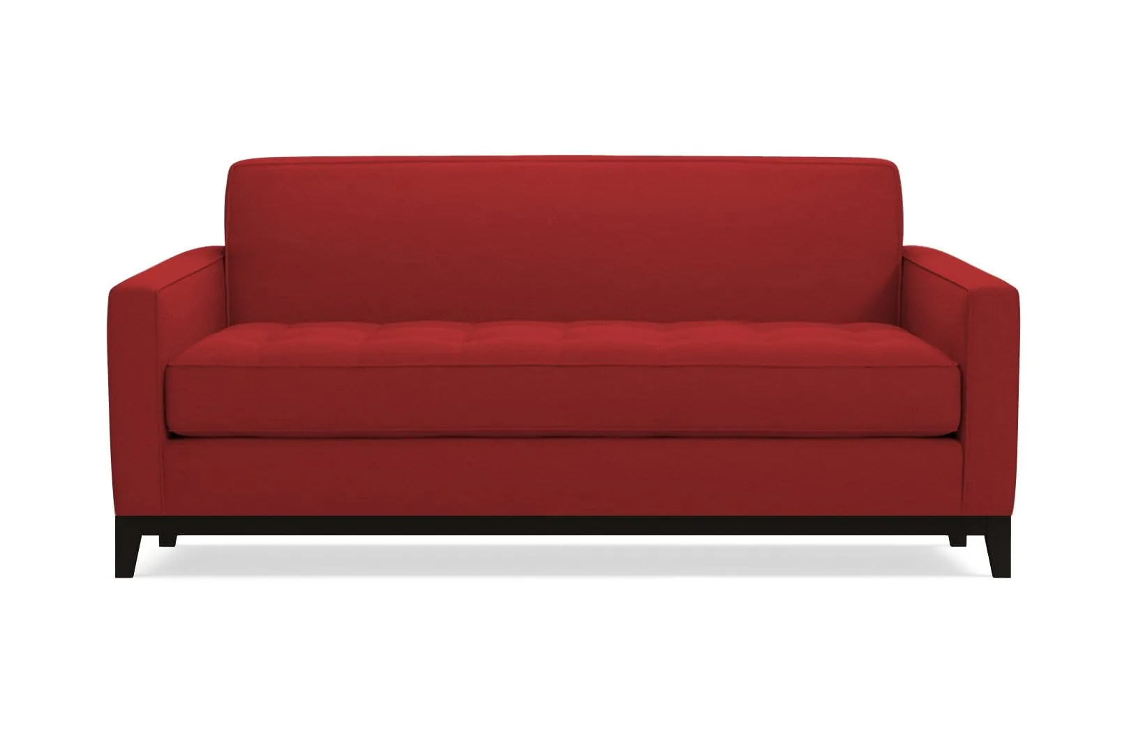 Monroe Drive Twin Size Sleeper Sofa :: Leg Finish: Espresso / Sleeper Option: Deluxe Innerspring Mattress