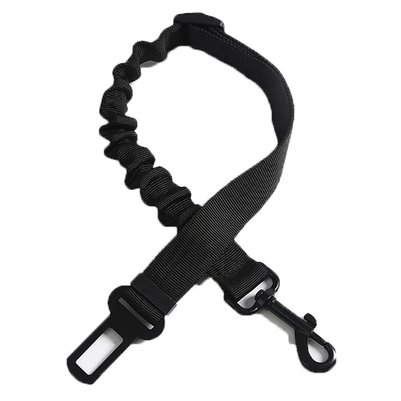New Pet Car Seat Belt Elastic Retractable Car Traction Rope Car Rope Pet Supplies