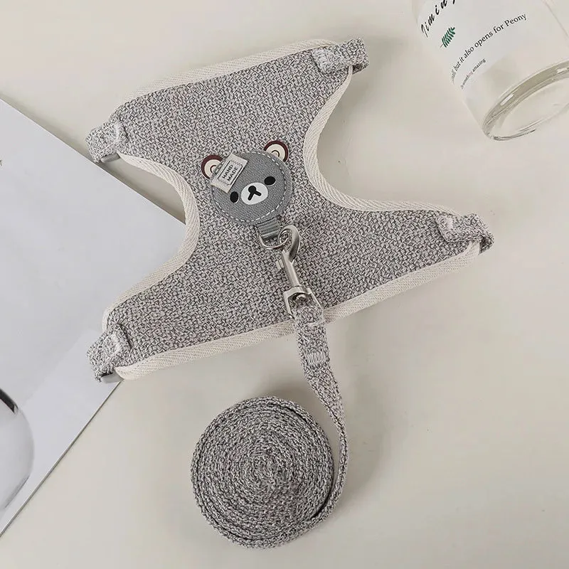 Newest Cute Rabbit Harness and Leash Set