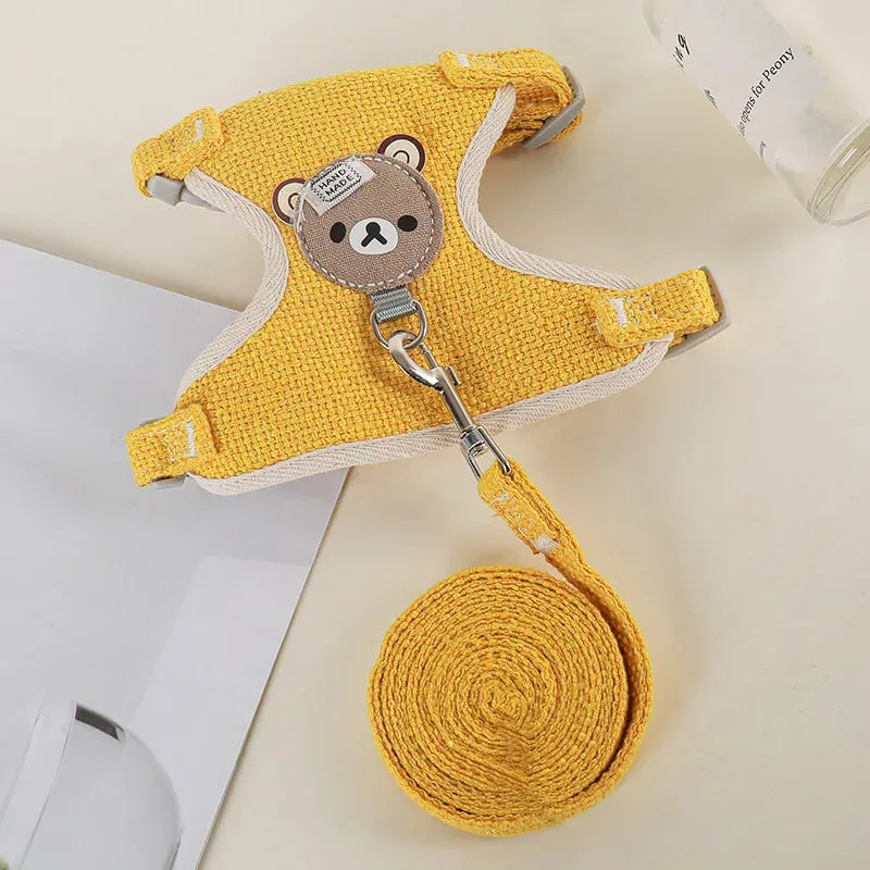 Newest Cute Rabbit Harness and Leash Set