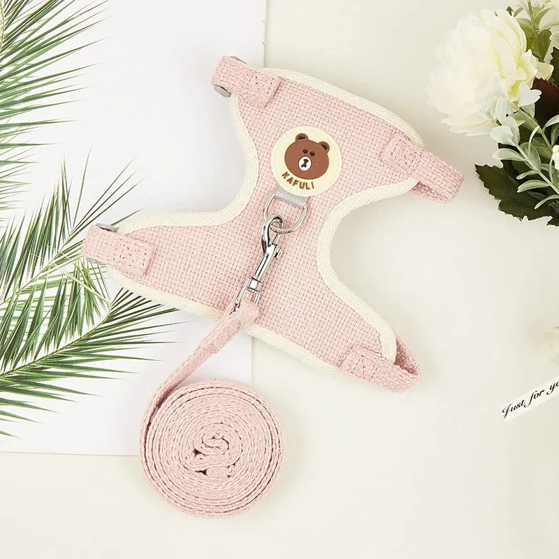 Newest Cute Rabbit Harness and Leash Set