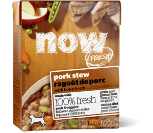 Now! Fresh Grain Free Pork Stew for Dogs