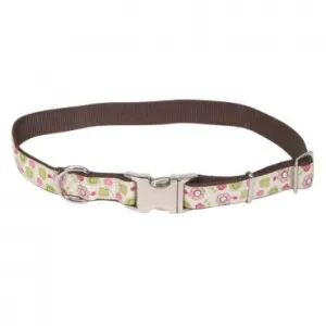 Pet Attire Ribbon Adjustable Collar; Floral Rose