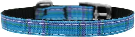 Pet Dog & Cat Nylon Collar or Leash, "Plaids"