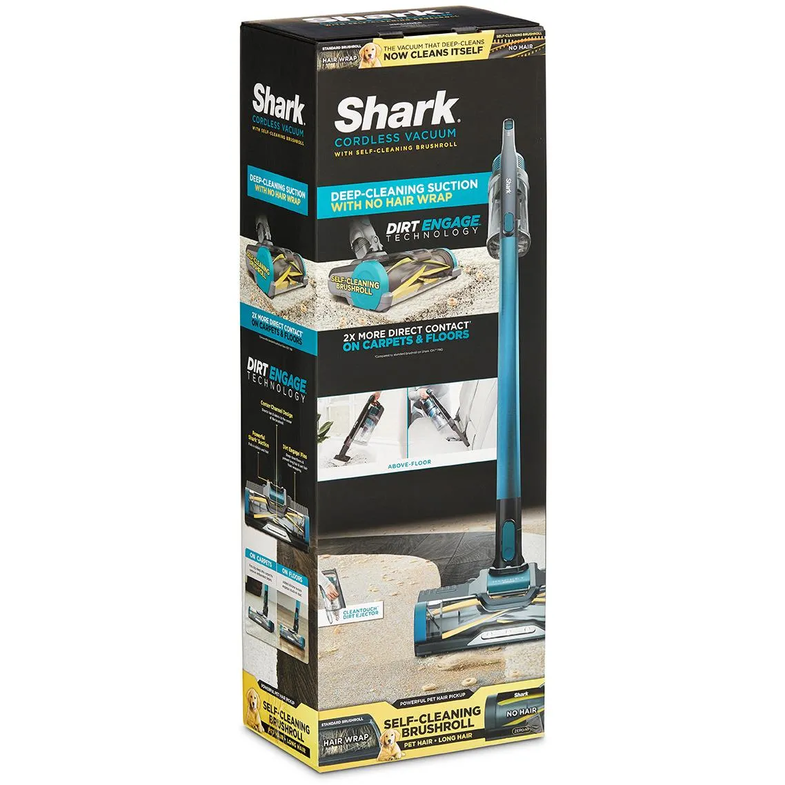 Shark IZ102 Cordless Vacuum with Self Cleaning Brushroll