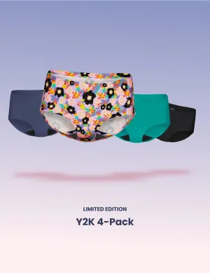 Teen Super Leakproof® No-Show 4-Pack - Boyshort