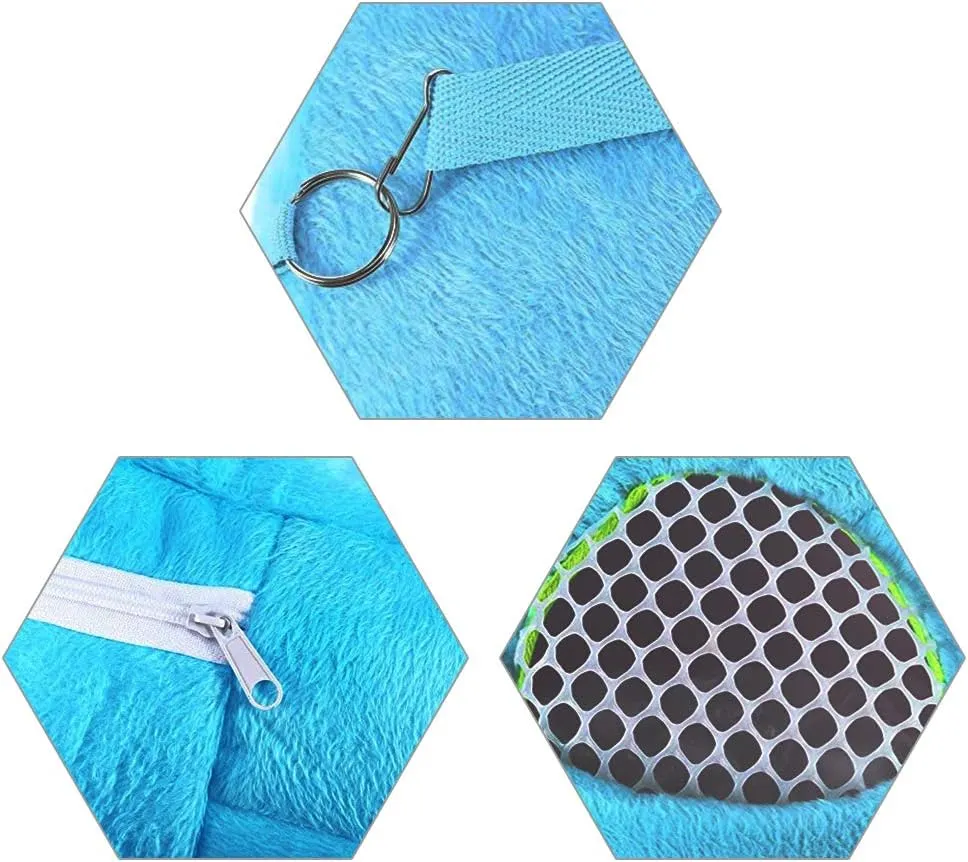 WishLotus Pet Carrier Bag, Portable Outgoing Travel Handbags with Nylon Straps Small Pet Pouchfor Dwarf Hamster